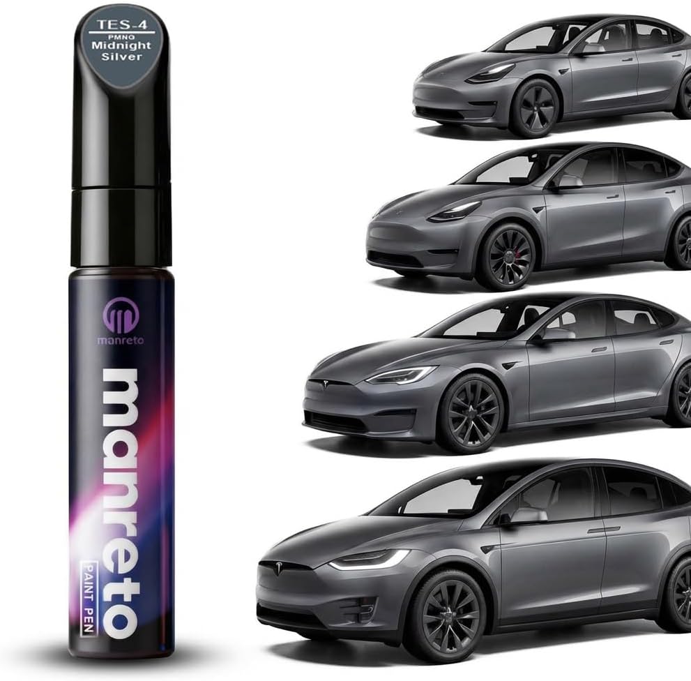Pearl White Car Paint Touch Up Pen, Exact Color Match Touch Up Paint for Cars, SUVs & Trucks, Quick & Easy Car Scratch Remover, Magic Pen for Scratches and Rock Chips, Waterproof, Versatile Use