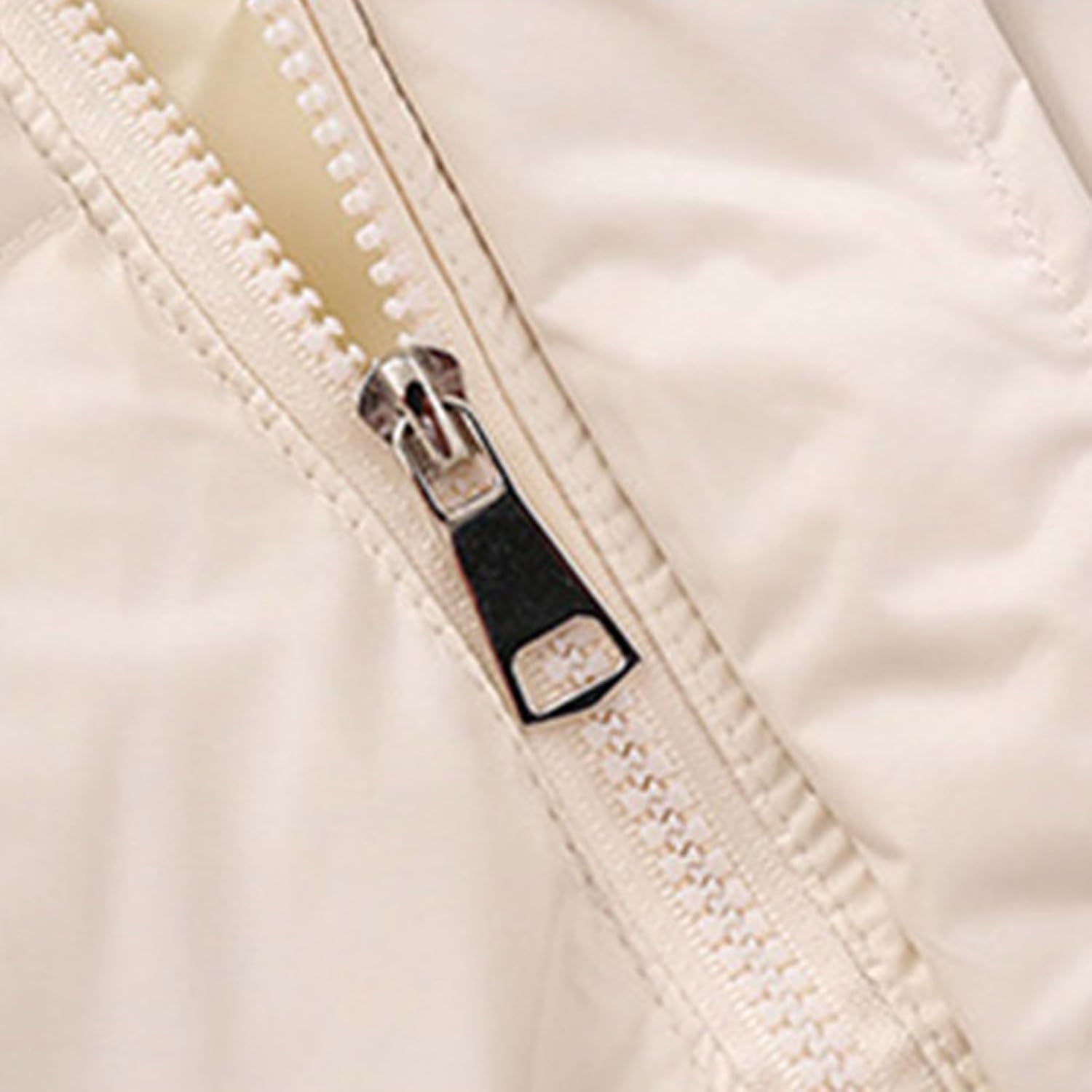 Baby Boys Girls Down Jacket Toddler Winter Warm Puffer Down Coat Cotton Hooded Jacket Outerwear (White, 5-6 Years)