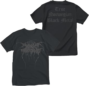 Darkthrone Mens True Norwegian Black Metal T-Shirt Black | Officially Licensed Merchandise