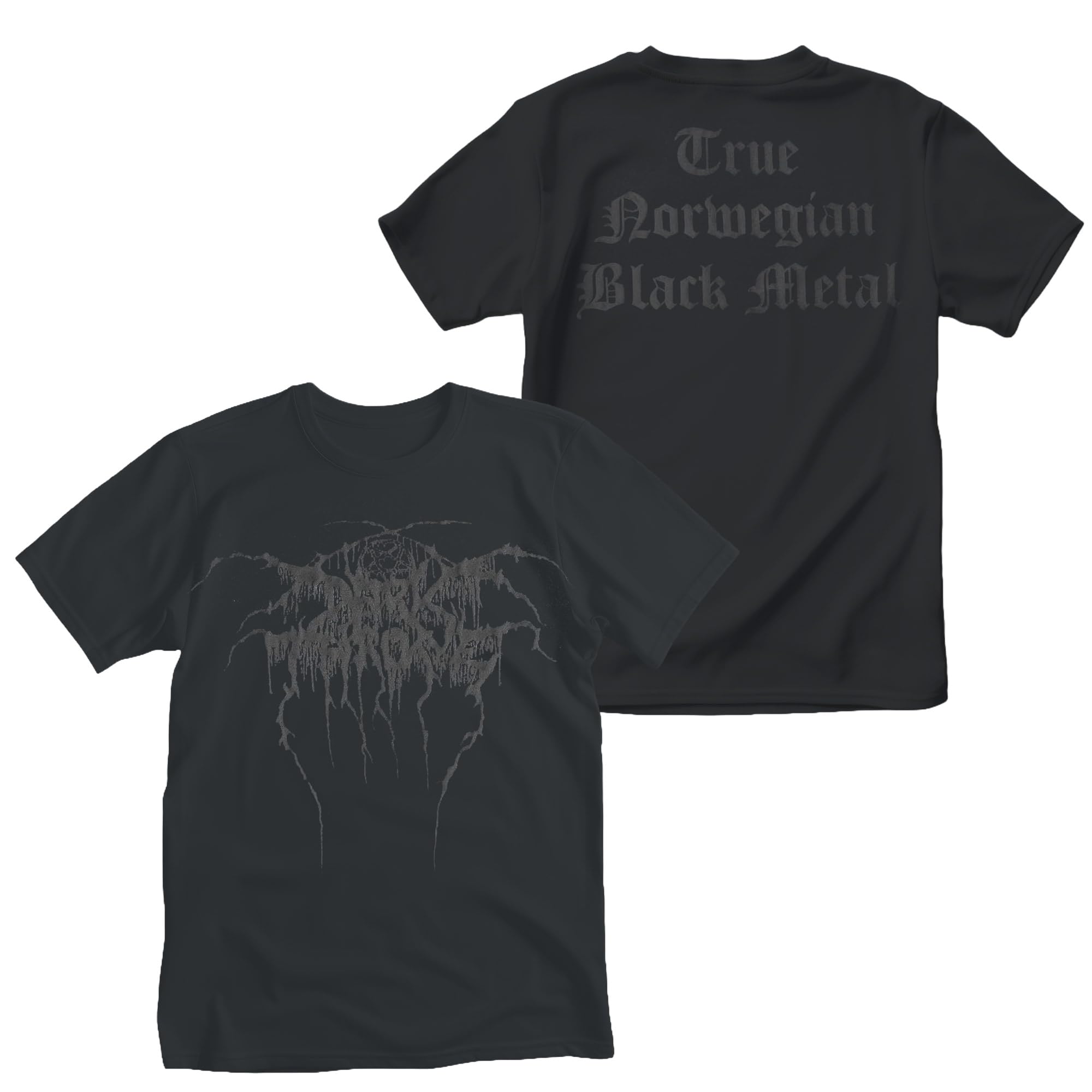 Merch2rock Men's Black Darkthrone True Norwegian Metal T-Shirt | Officially Licensed Merchandise, Medium
