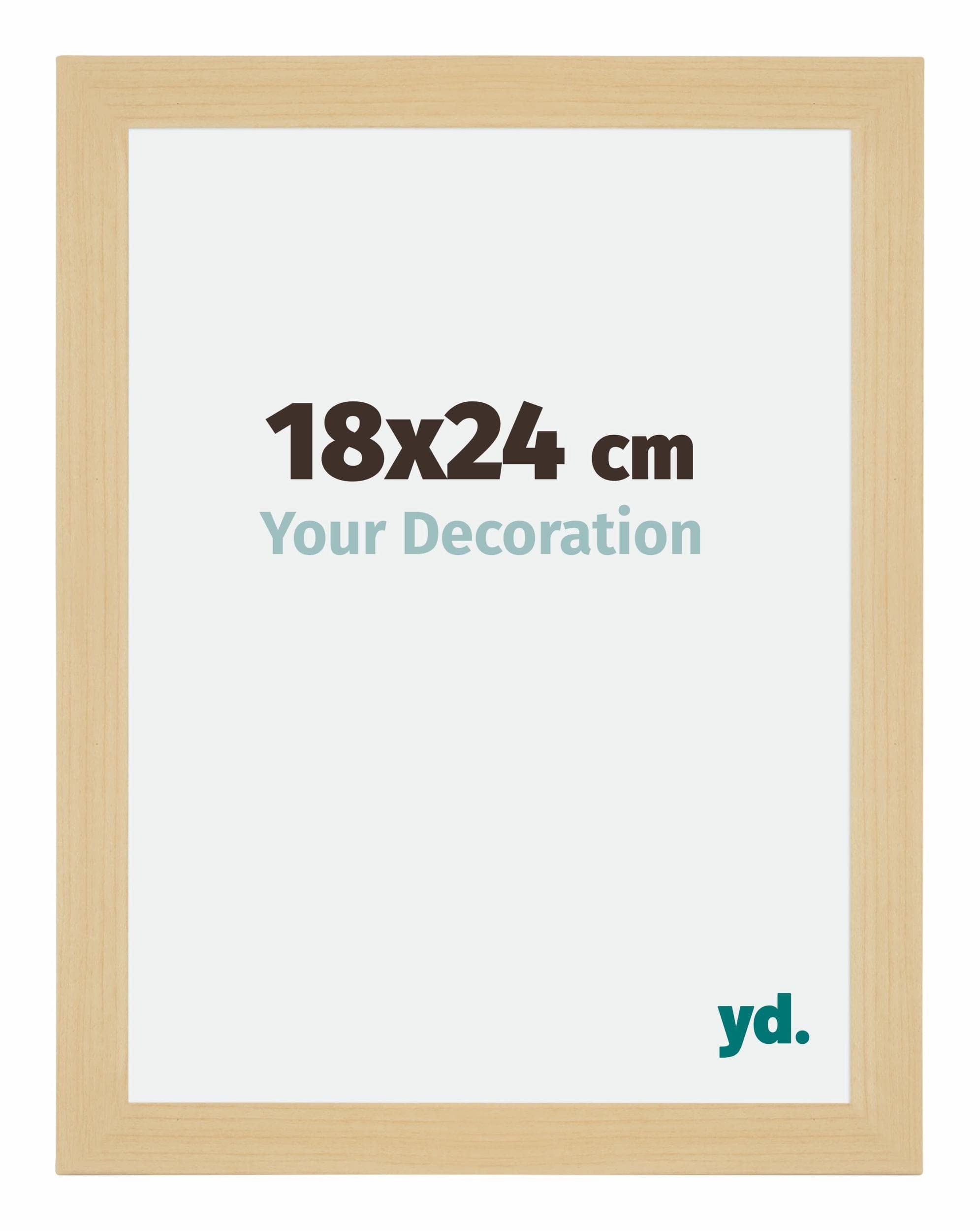 Your Decoration - Picture Frame 18x24 cm - Maple Decor - Decorative Wall Frame in MDF with Antireflection - Frame 18x24 - Mura โ image 1