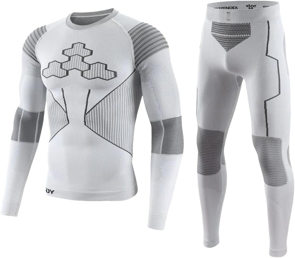 Skiing Underwear Set Fitness Workout Thermal Gym Ski Snowboarding Hiking Running Yoga Exercise Suit