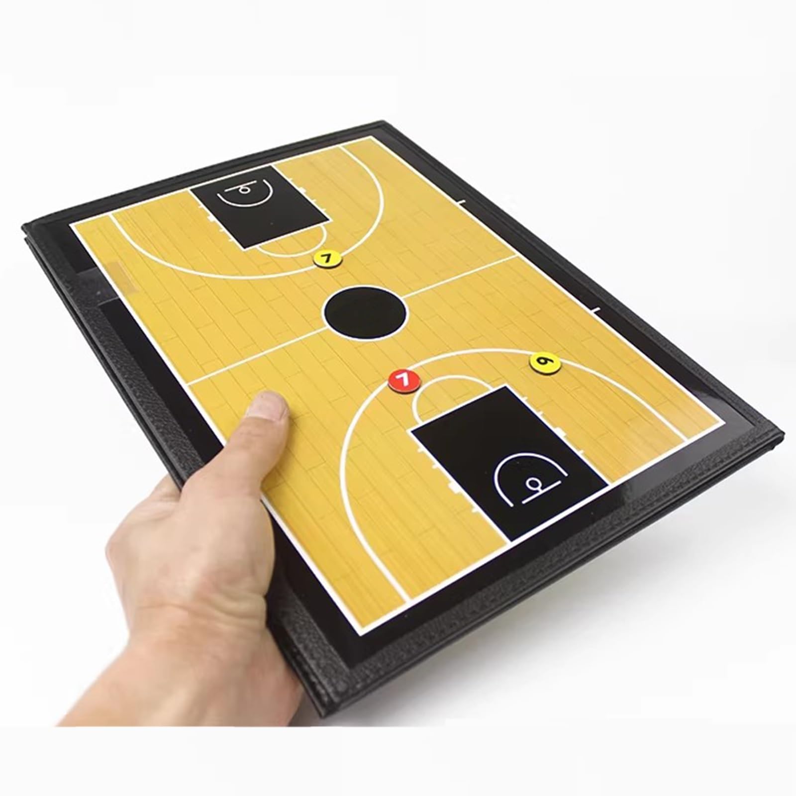 Pizarra de Baloncesto Borrable en Seco, Pizarra Táctica de Baloncesto