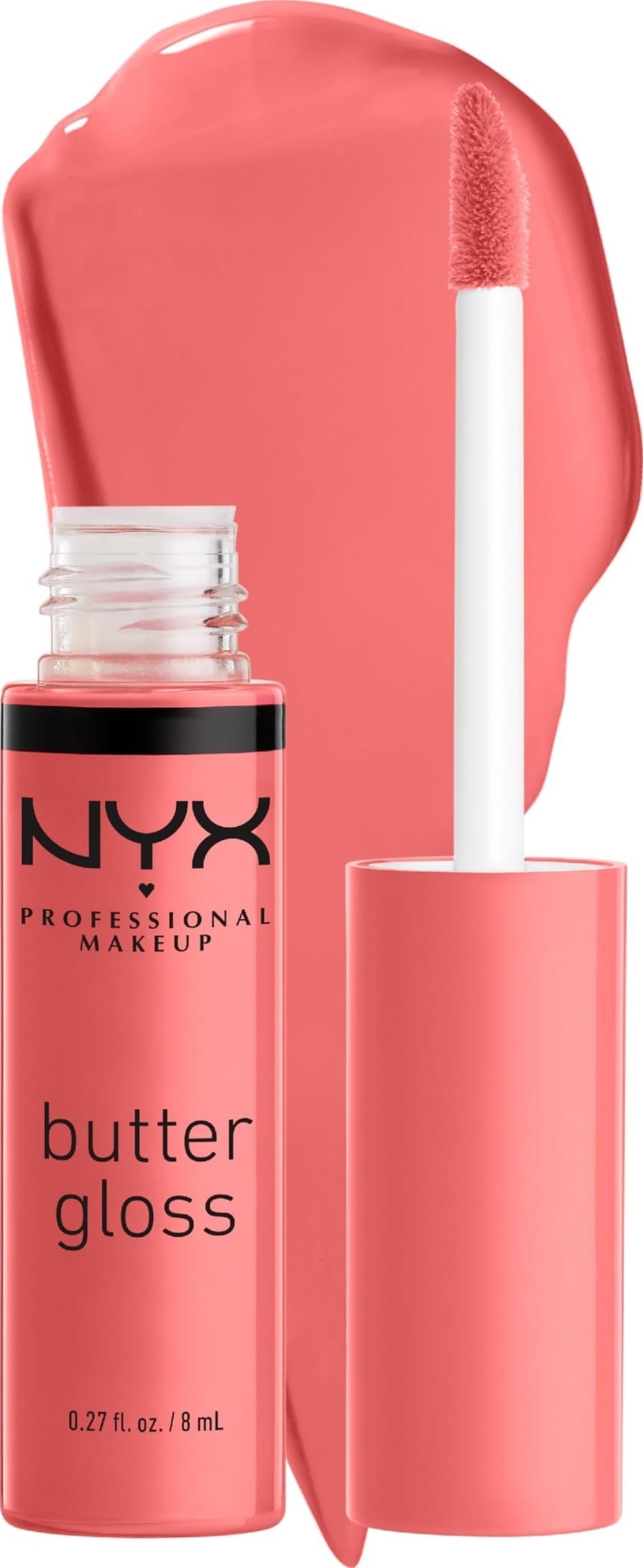 NYX PROFESSIONAL MAKEUP Butter Gloss, Non-Sticky Lip Gloss - Creme Brulee (Natural)