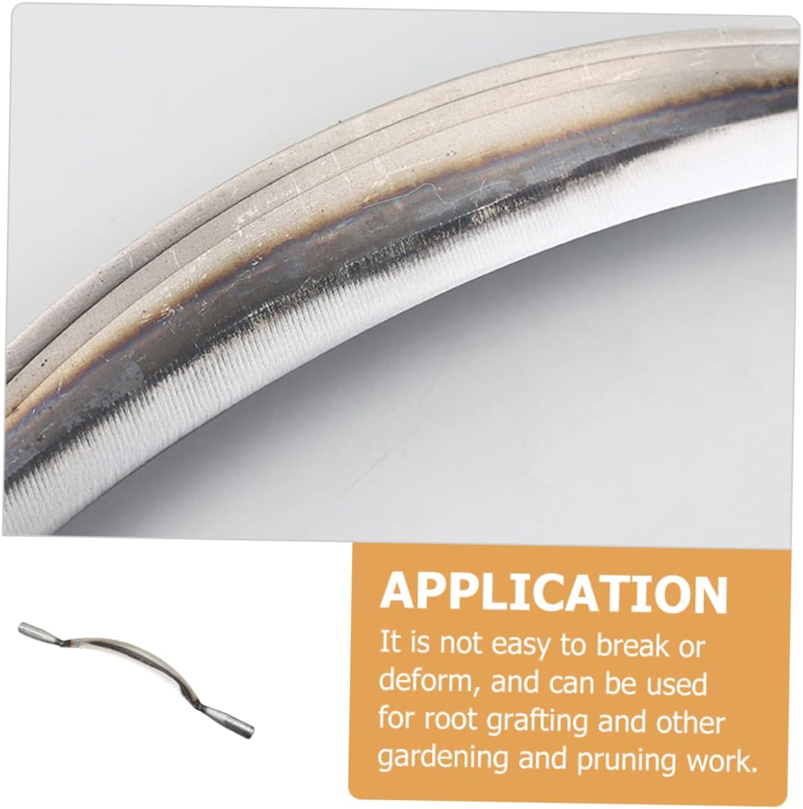 Tree Bark Scraper Tool Curved Bark Stripping and Debarking Cutter and Gardening Tasks Made of Carbon Steel Polished Surface