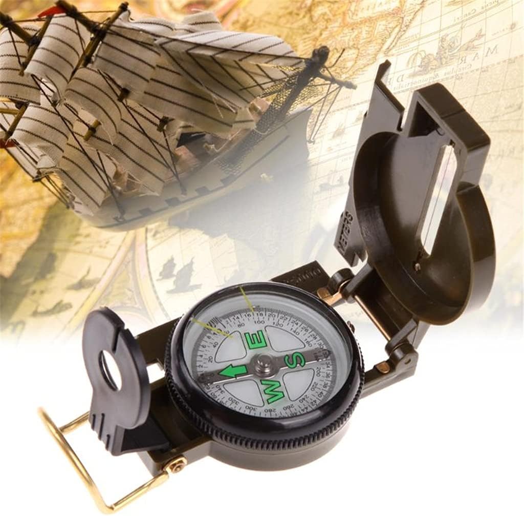 Portable Folding Lens Compass Fashion Multifunction Outdoor Lens Compass Boat Compass Dashboard