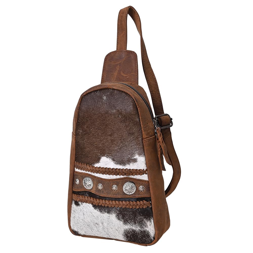 American Darling Sling Hair-on Genuine Leather women bag western handbag purse