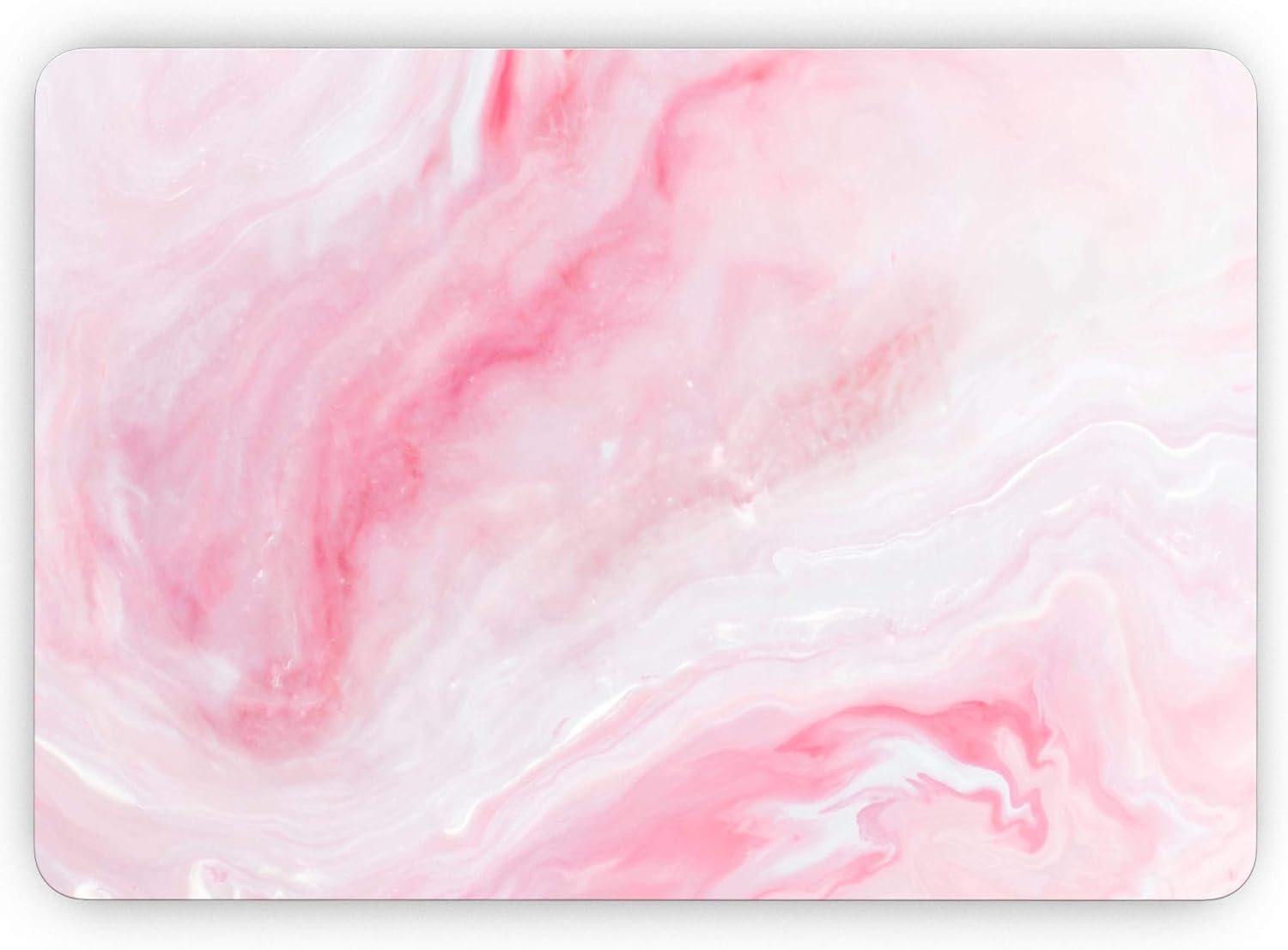 DesignSkinz - Compatible with MacBook Pro 15" Retina (A1398) - Skin Decal Protective Scratch Resistant Vinyl Wrap - Marbleized Pink Paradise V6