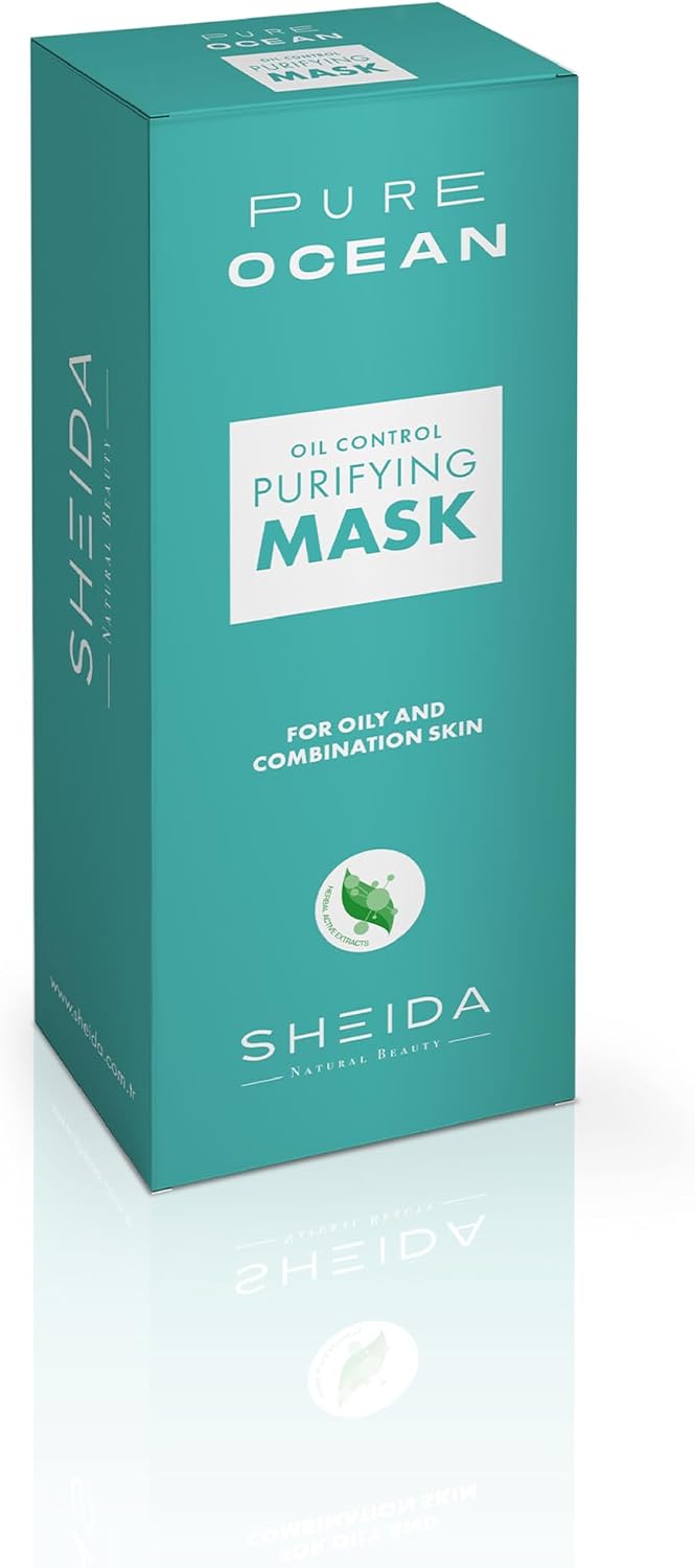 Sheida Pure Ocean Arıtım Maskesi Yağ Kontrol 75 ml Yağlı Ve Karma Ciltler İçin