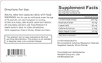 Vista 7 de Waybest - Suplementos antioxidantes activadores NRF2 para vitalidad celular, 60 cápsulas (1 botella), reduce el estrés oxidativo en un 40% en 30