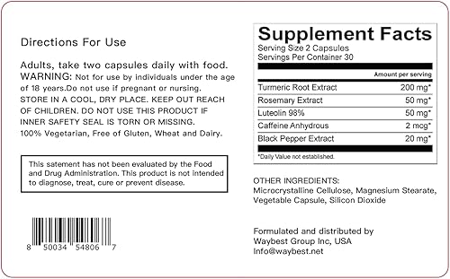 Miniatura 7 de 60 cápsulas veganas activador NRF2  Suplementos antioxidantes, lucha para reducir el estrés oxidativo en un 40% en 30 días, mezcla de 5 ingredientes