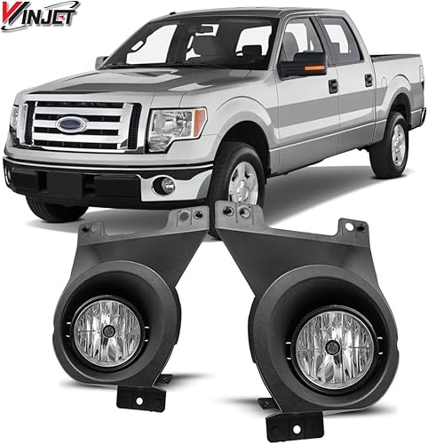 Winjet WJ30-0609-09 Serie OEM para [2009-2010 Ford F-150] Luces antiniebla de conducción