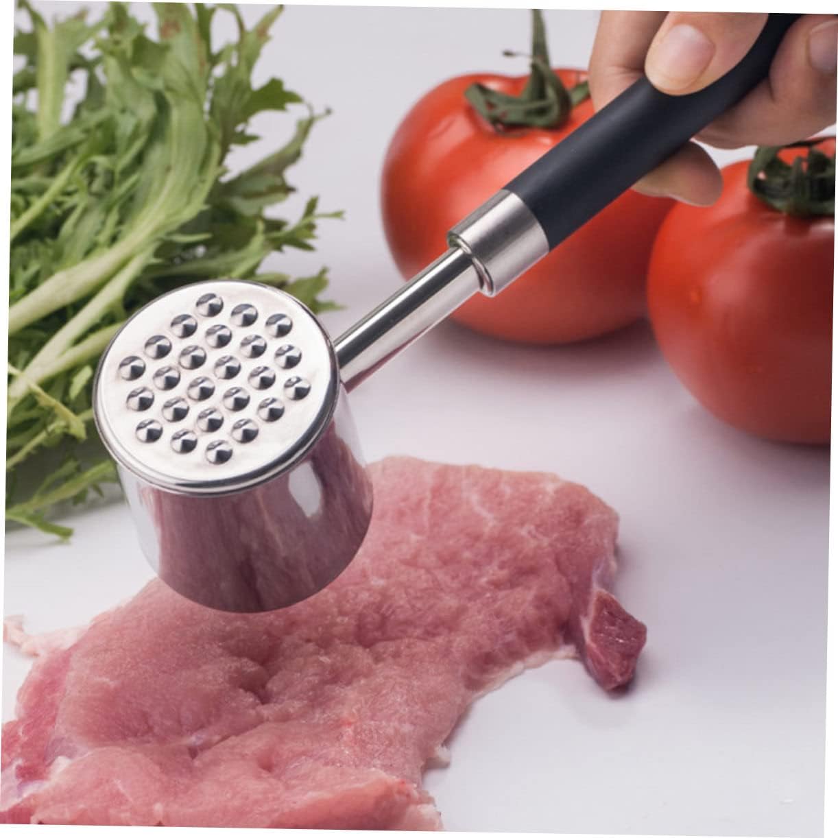 Cabilock Kitchen Meat Mallet Chicken Mallet Pork Tenderizer Steak Hammer Meat Tenderizing Tool
