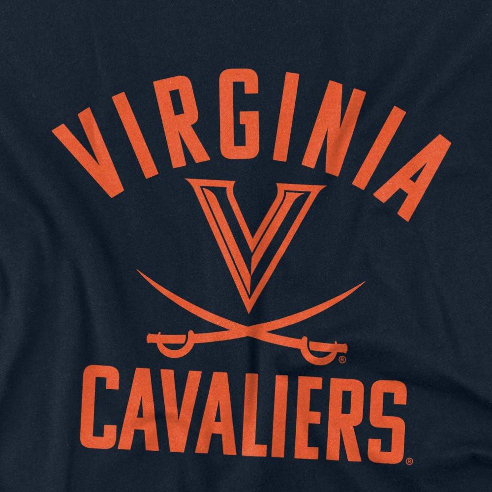 University of Virginia Official One Color Uva Cavaliers Logo Youth Kids Boy/Girls T Shirt - Image 2