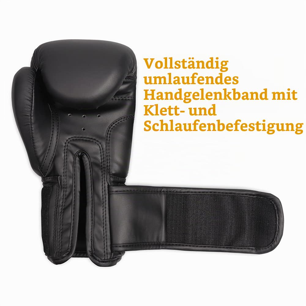 Boxhandschuhe,LangRay Boxhandschuhe aus Kunstleder Box Handschuh Herren Set Boxhandschuhe Damen Punching Handschuhe für Kampfsport MMA Sparring und Boxen