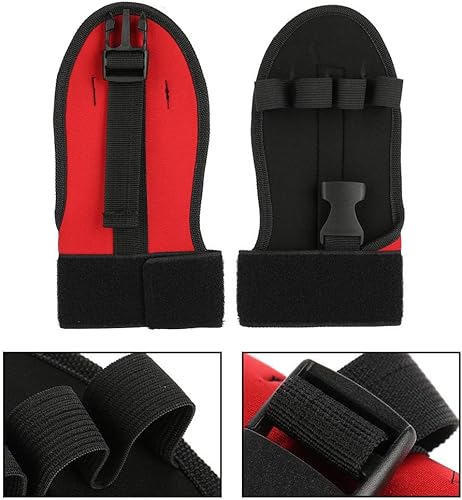 Miniatura 6 de Guantes de recuperación de accidente cerebrovascular, guante fijo auxiliar, equipo de entrenamiento de rehabilitación, hemiplejia de mano y puño,