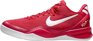 Nike Kid's Kobe 8 Basketball Shoes - Lightweight Engineered Mesh, Full-Length Foam Cushioning & Herringbone Traction for Young Players