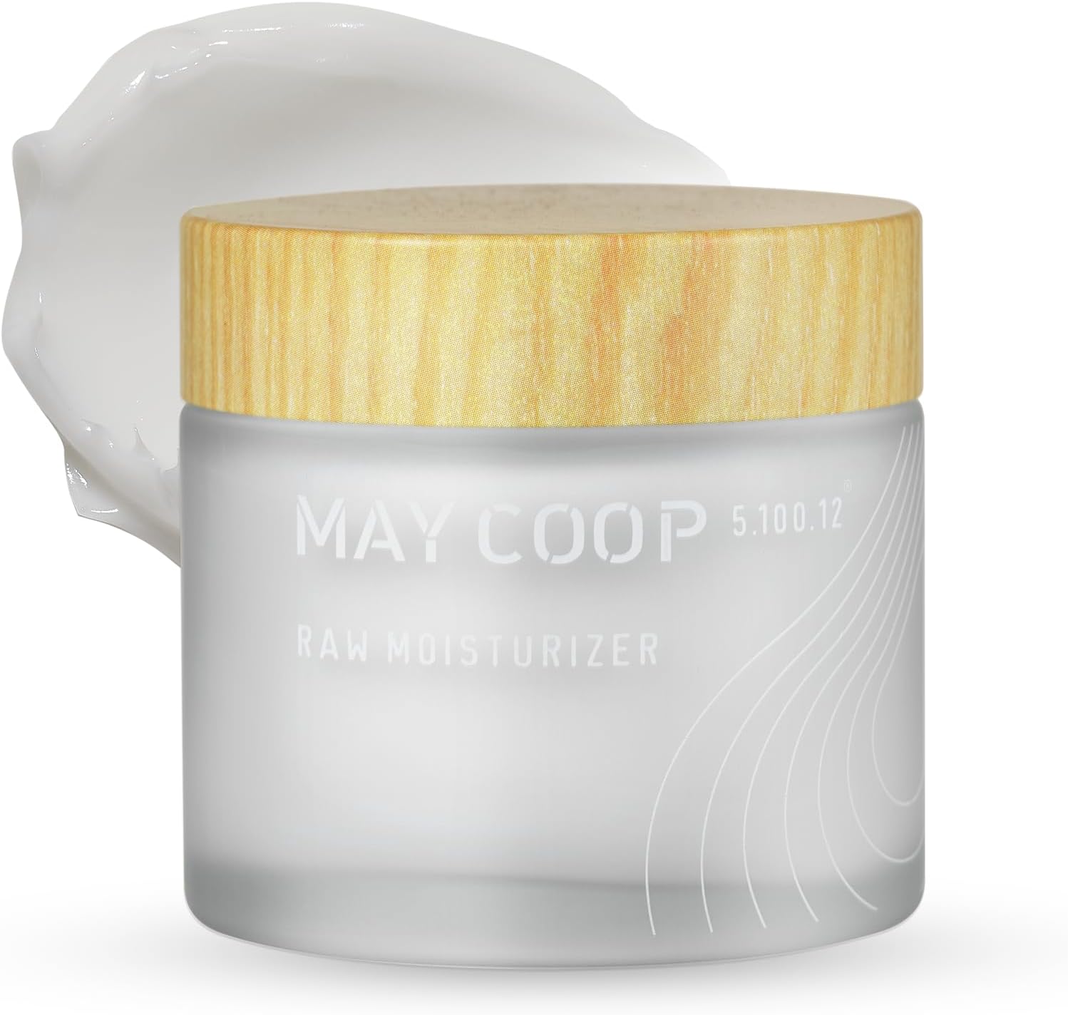 MAY COOP Raw Moisturizer Face Cream | Korean Skincare, Daily Hydrating Cream | 69% Maple Sap, Softening, Nourishing, Lightweight Gel, Vegan, Sensitive Skin, Anti-Aging