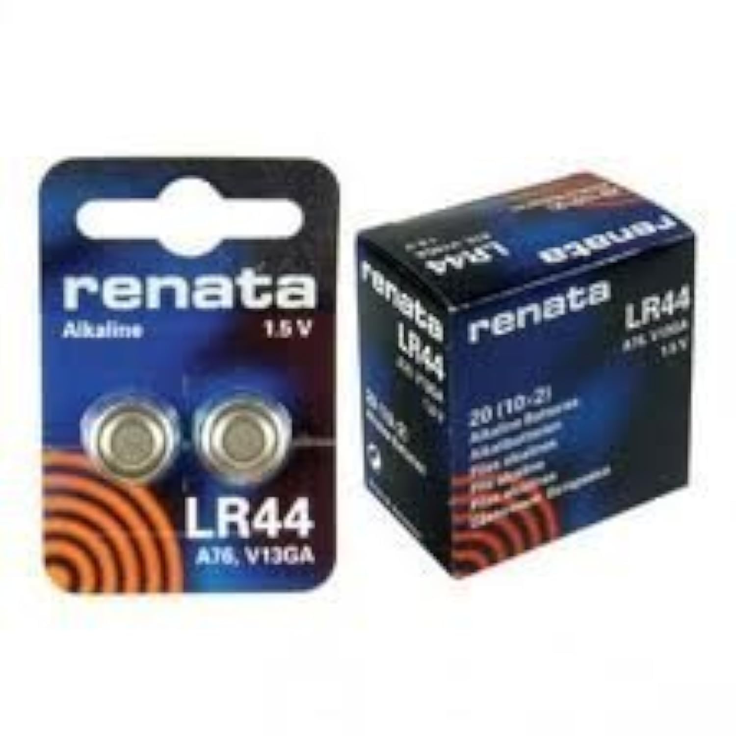 Renata LR44 Alkaline Battery AG13 357 A76 RW82 L1154 SR44 AG 13 Batteries