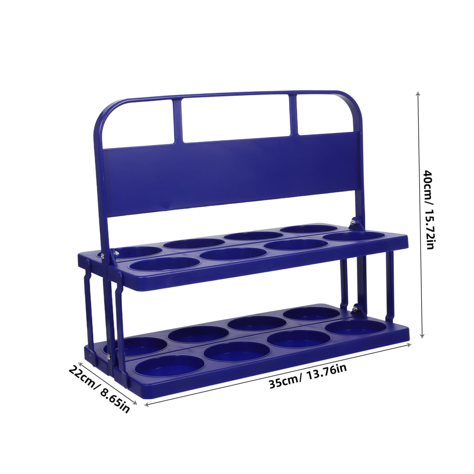 ABOOFAN Foldable Cup Beverage Carrier with Handle for Sports Events Reusable Drink Holder for Beer Water and More Portable Drink Organizer for Outdoor Activities and Team Sports