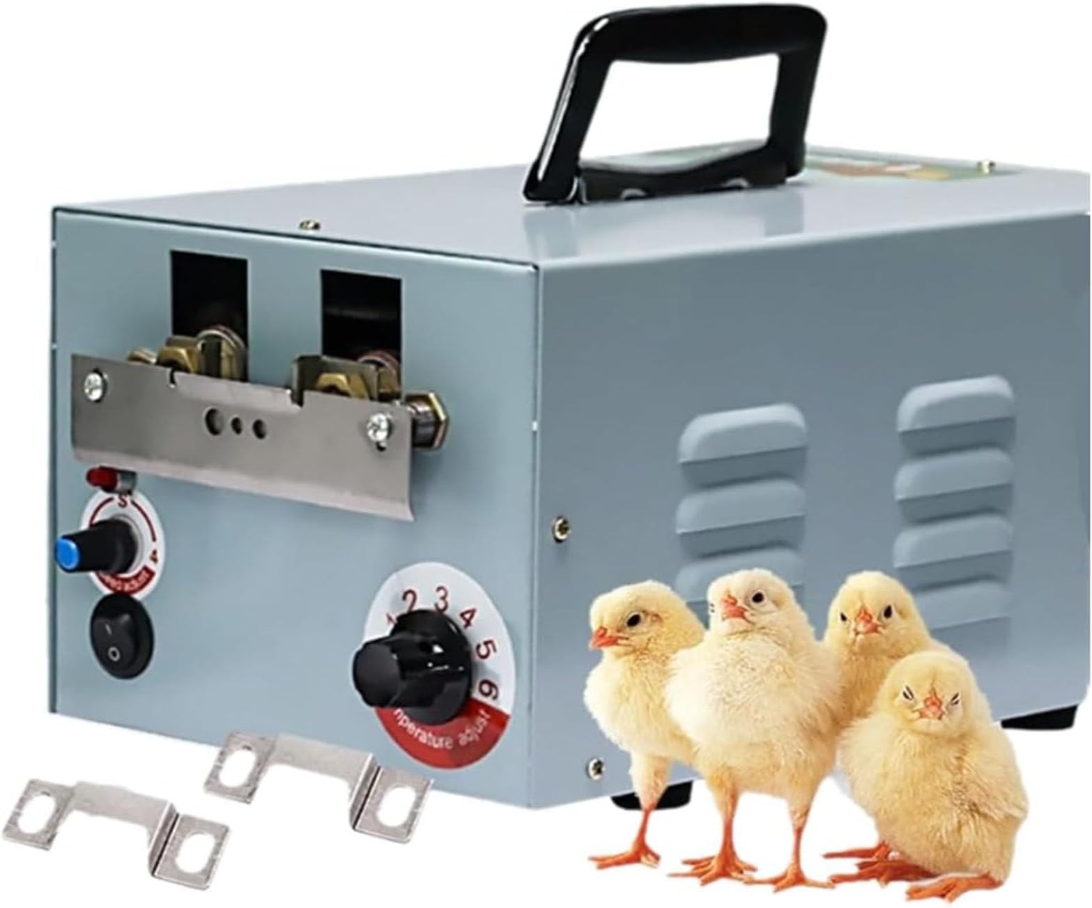 Electric Debeaking Machine, Counting Automatic Debeaker for Chicken, Chick Chicken Beak Trimmer, Beak Cutter Tool Cutting Equipment, Adjustable Temperature Chicken