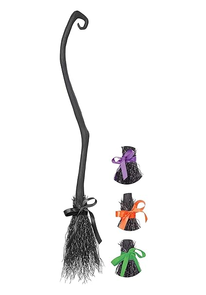 California Costumes Women's Witch's Broom, Black, One Size