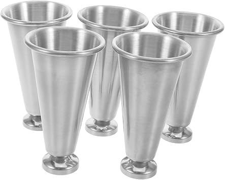 Hemobllo Set of Communion Cups Wafers Stainless Steel Shot Glasses Church Worship Supplies Holy Tableware