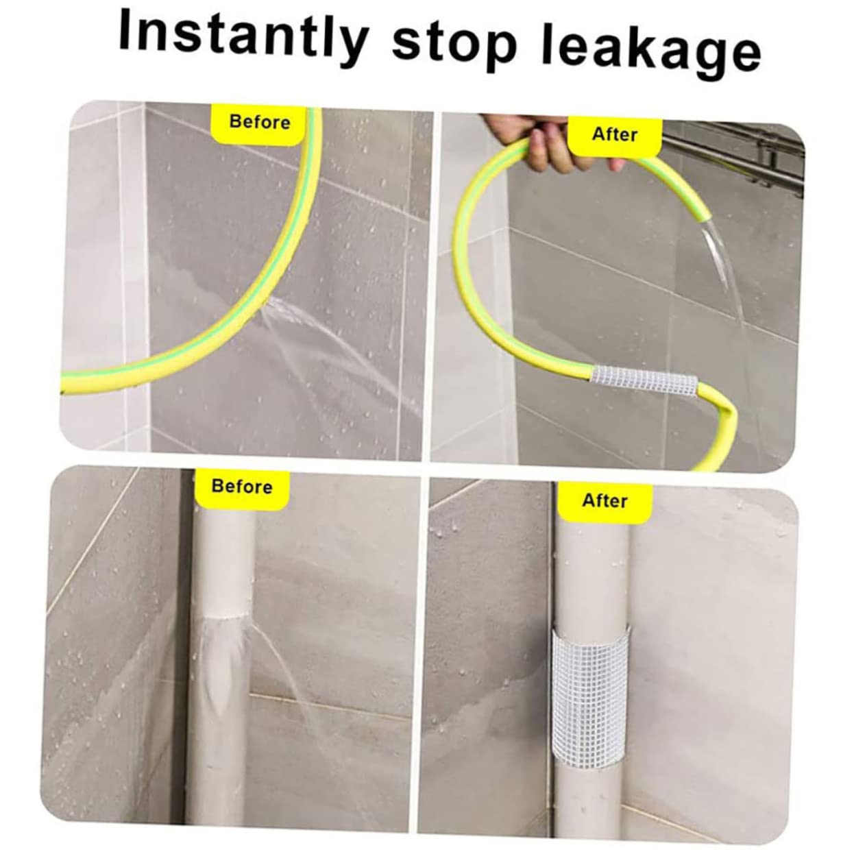 KOMBIUDA Cinta de Sellado de Butilo y Aluminio 5 Cm X 5 M, Resistente a Rayos UV para Reparación de Goteras en Techos, Ventanas y Tuberías, Kit de Cinta Adhesiva Multiusos para Exteriores