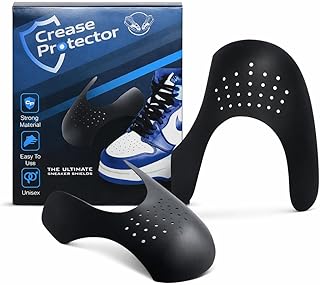 Crease Protector Shoe for Sneakers &amp; Shoes | Anti Crease Toe Box Guards | Prevents Wrinkles &amp; Cracks | Comfortable Breatha...