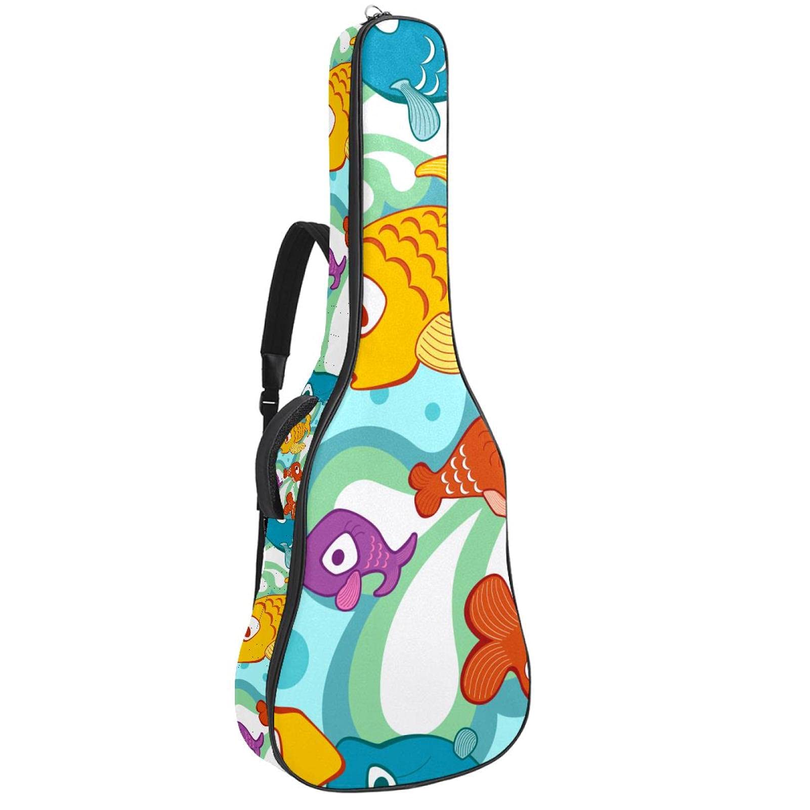 Sac de transport pour guitare sous-marine Ocean doté d'une bandoulière réglable robuste