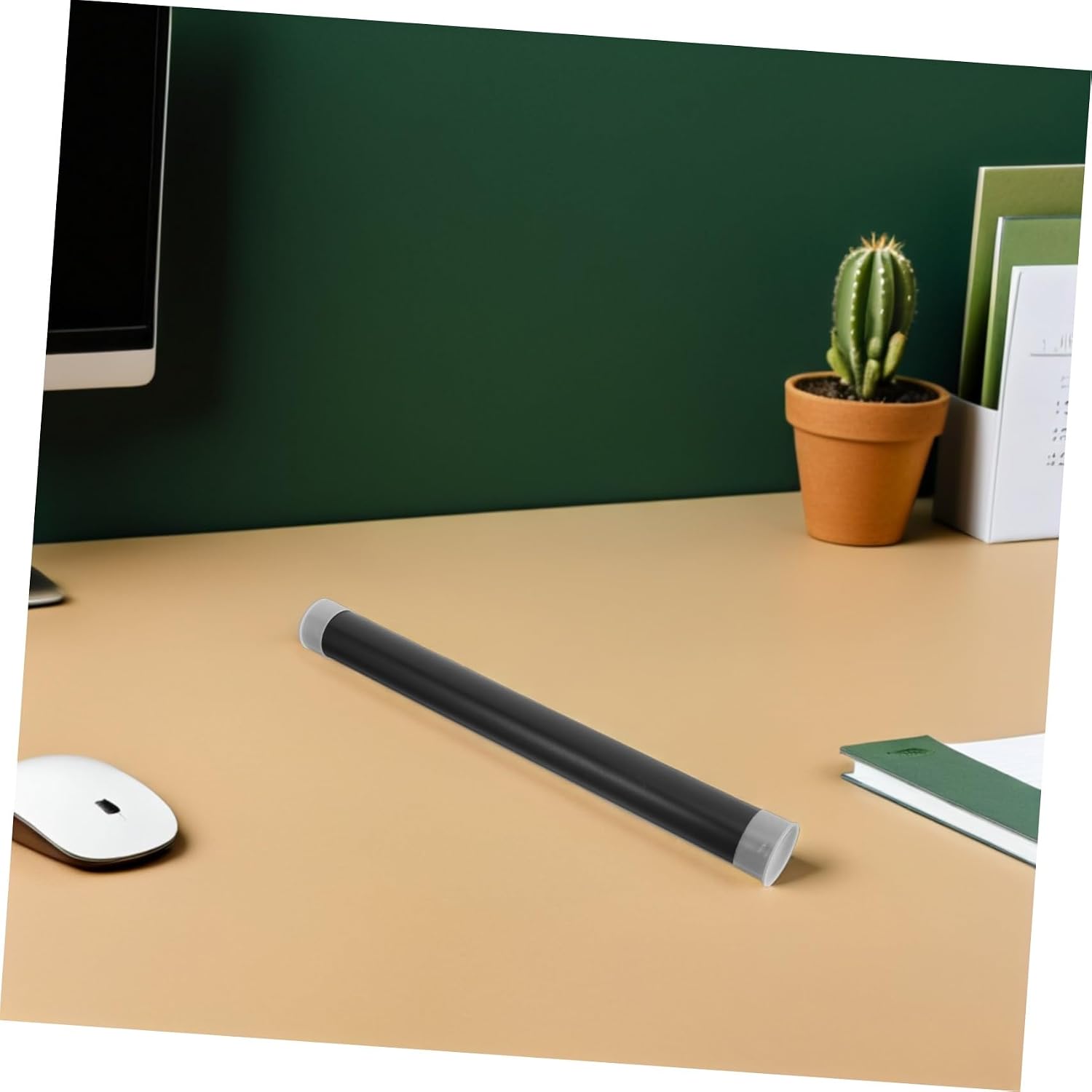 10pcs Black Plastic Poster Mailing Tubes for Shipping Xmas