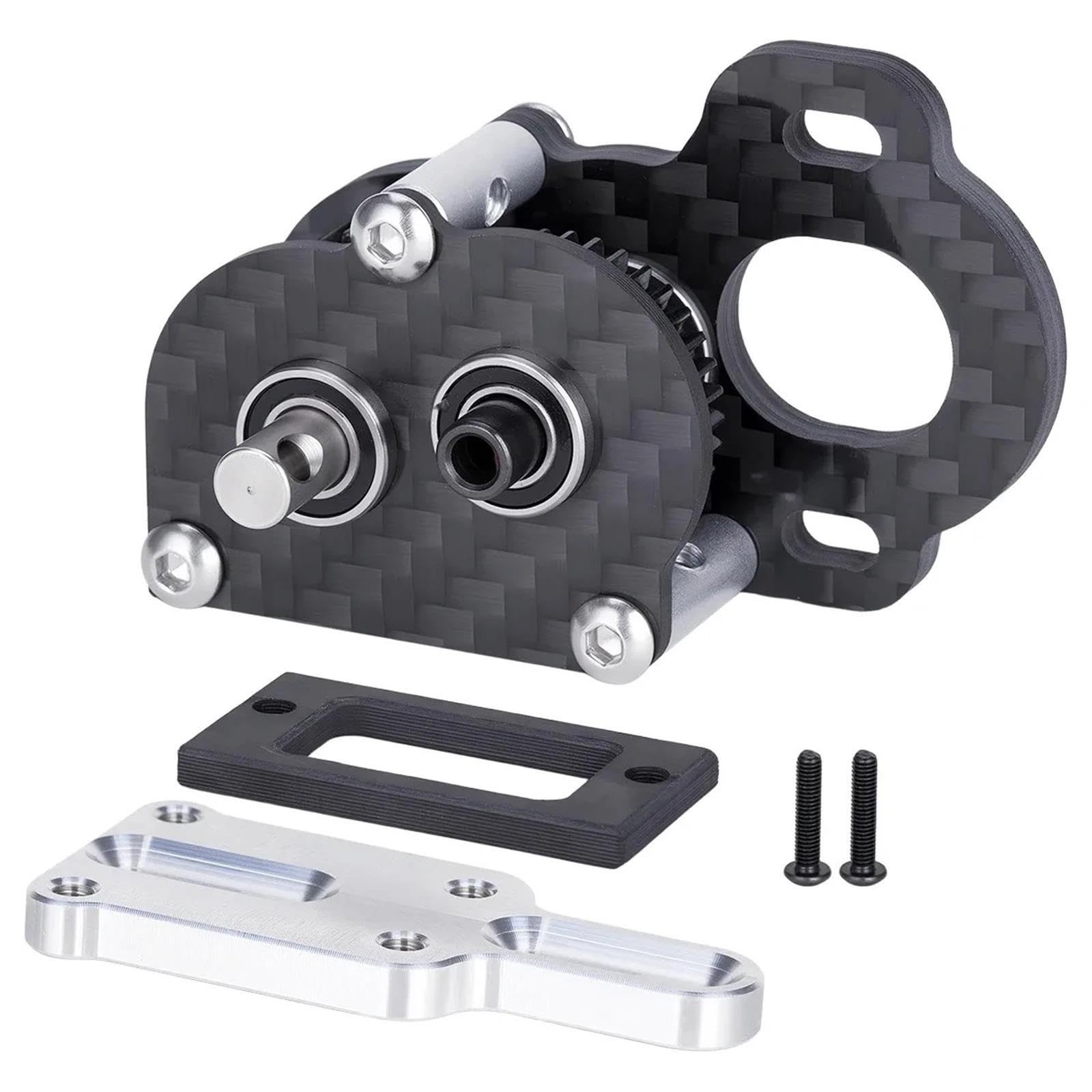 Skrzynia biegów 48P 36T Portal Przekładnia 3:1 Stosunek 33,6g Ultralekki do LCG 25mm Otwór do montażu silnika Stal hartowana do 1/10 RC Crawler Por(Right)