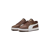 PUMA Sneakers Unisex CAVEN III, Marrone Castagna Bianco-Oro, Taglia 40, Marrone Castagna Oro Bianco, 40.5 EU