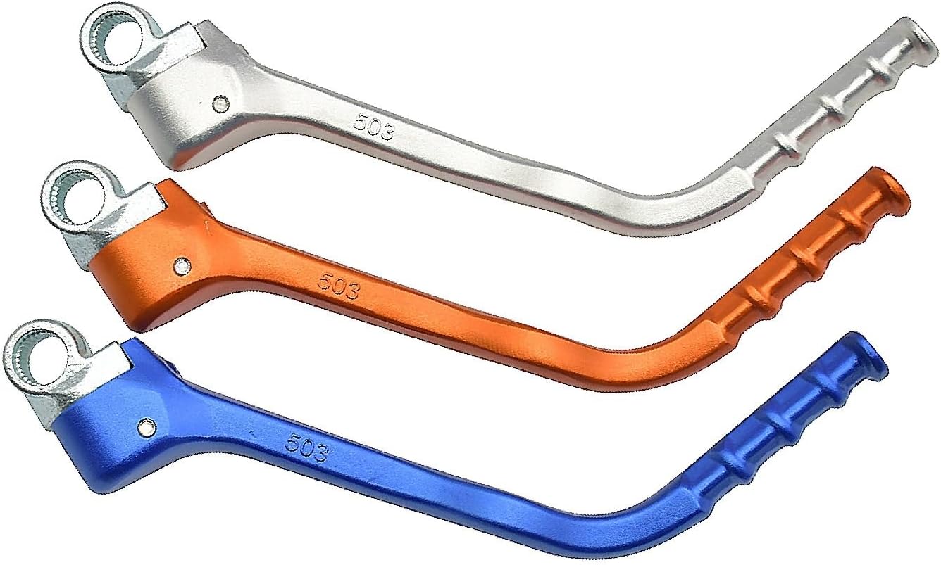 Motocross Kick Start Starter Lever Pedal For KTM 250 300 350 400 450 500 525 530 EXC EXC-F XC XC-F XCW XCW-F distintivo(Orange 503)