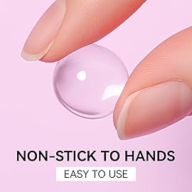 Makartt 3D Gel Nail Art: Clear Solid Builder Nail Gel 4 in 1 Non-sticky for Extension UV Glue for Acrylic Nails Rhinestones 3D sculpting Hard Gels UV/LED Lamp Required 15ml