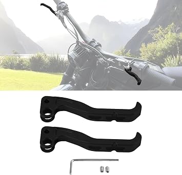 JESTOP Brake Clutch Lever for Sur Ron Light Bee X/S Segway X260 X160, 2PCS Left & Right Hand Levers Aluminum Pivot Brake Clutch Levers Replacement for Sur Ron Black