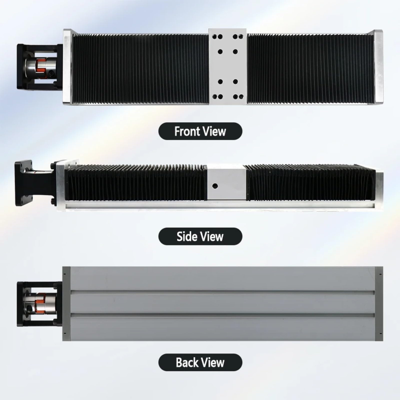 Slide de rail linéaire 100mmZ Shaft MGR12(150mm SFU1605 Nema24)