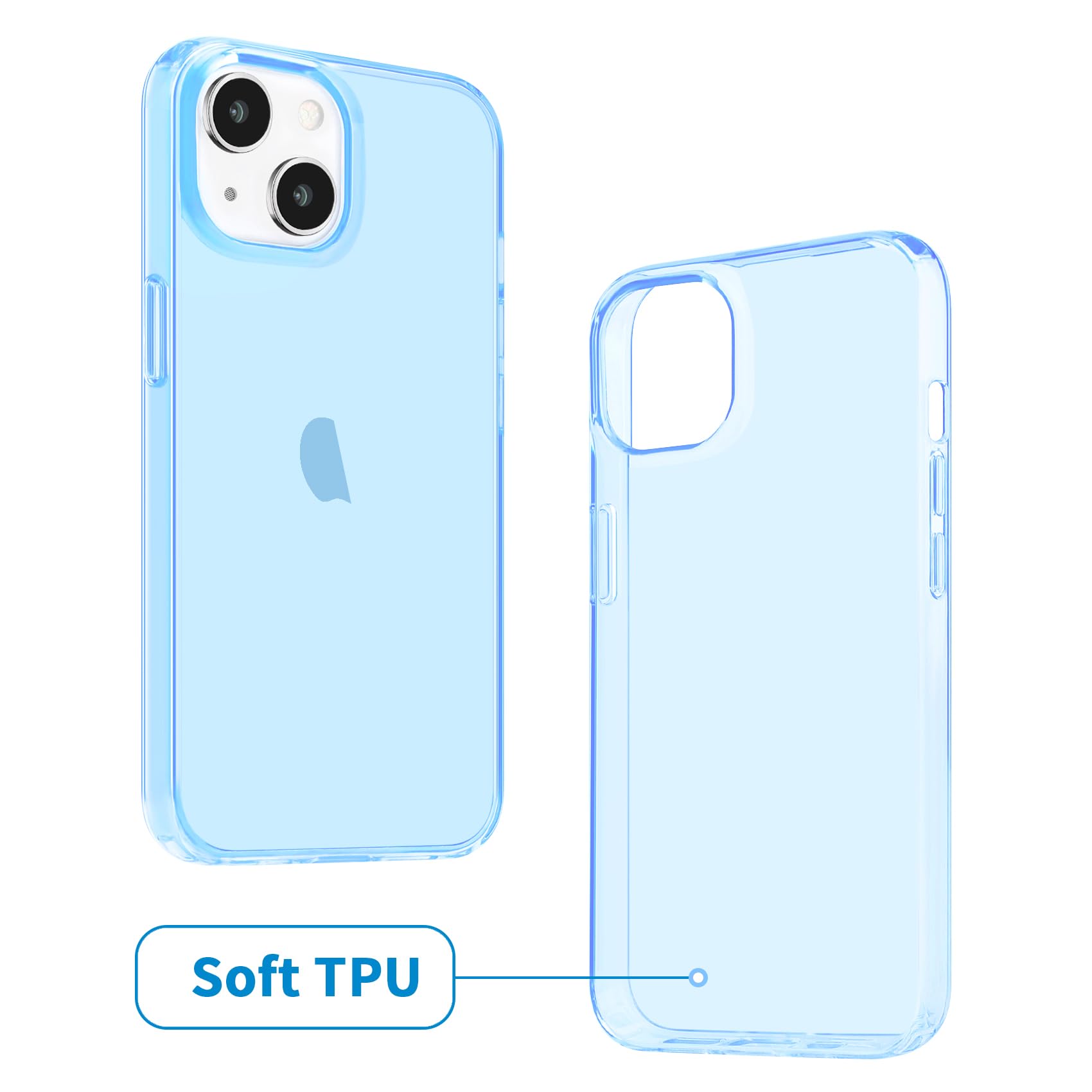 Amazon.com: JJGoo Compatible with iPhone 13 Case, Clear Blue Soft Shockproof Protective Slim Thin Phone Bumper Cover for iPhone 13-6.1 inch 2021 : Cell Phones & Accessories Amazon.com: JJGoo Compatible with iPhone 13 Case, Clear Blue Soft Shockproof Protective Slim Thin Phone Bumper Cover for iPhone 13-6.1 inch 2021 : Cell Phones & Accessories