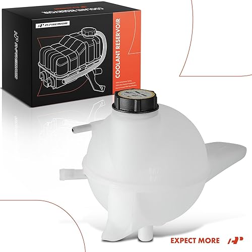 Miniatura 9 de A-Premium Tanque de depósito de recuperación de desbordamiento de refrigerante del motor con tapa Compatible con Ford Transit-150, Transit-250,