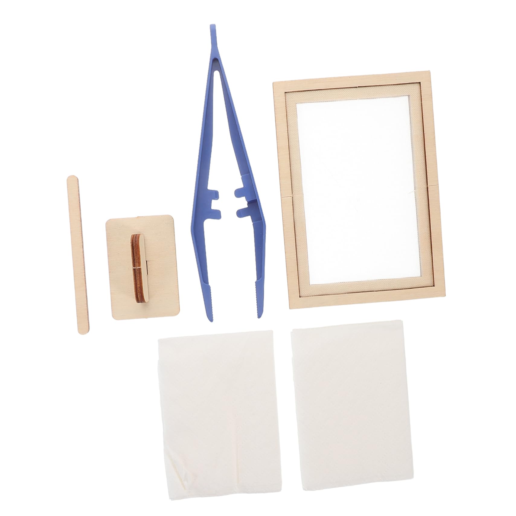 NUOBESTY Educational Science Craft Paper 1 Set Antique Paper Making Kit for Boys and Girls