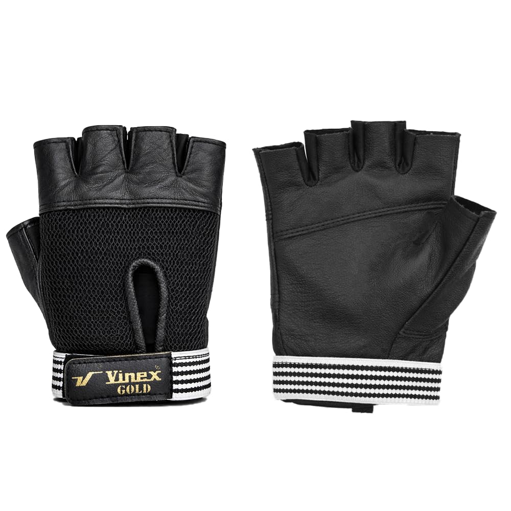 Vinex Sports Gloves – Gold (1 Pair) | Non-Slip Grip & Breathable Gym Gloves for Bike Riding, Cycling & Weightlifting | Durable & Comfortable Training Gloves-image-13