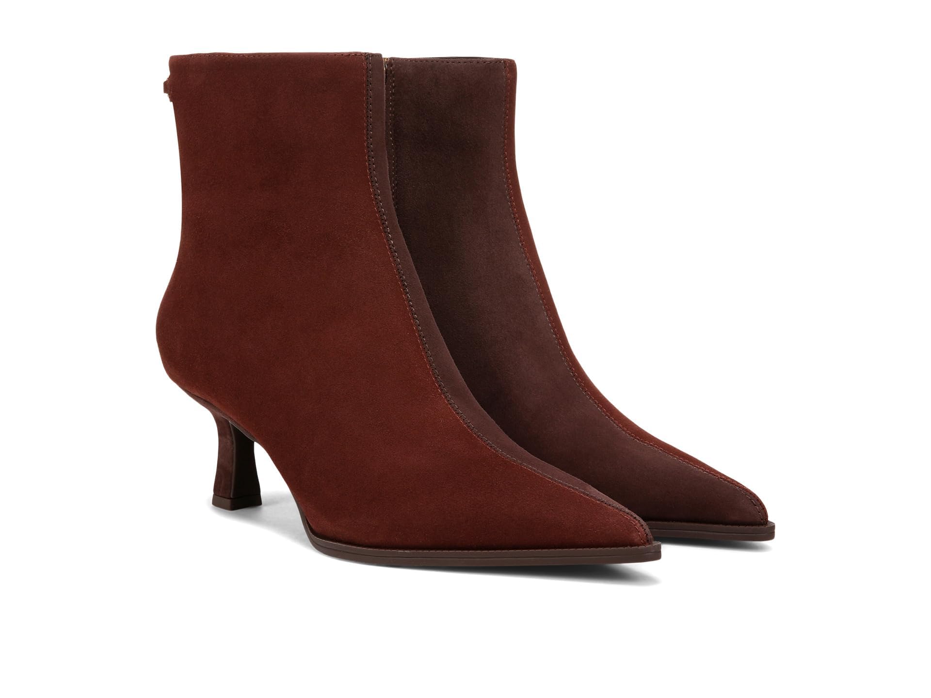 Bottines Yuki Circus NY le charme du design bicolore chocolat et noix