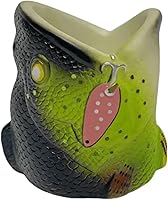 Vista 1 de Funda para latas con doble pared aislante, diseño de pescado, 12 oz