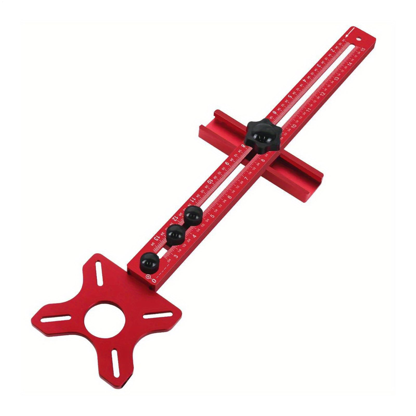 Dispositif de coupe de défonceuse et gabarit de fraisage Jig 4 en 1
