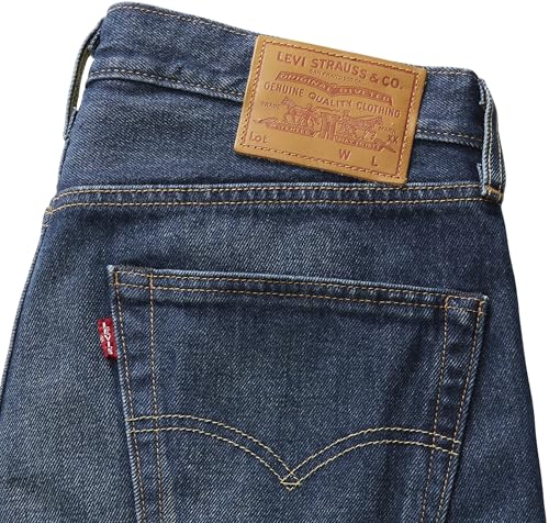 Levi's Herren Jeanshose 501 Original mit Knopfleiste, Straight Fit, On The Borderline, W34/L30 – Ansicht 7