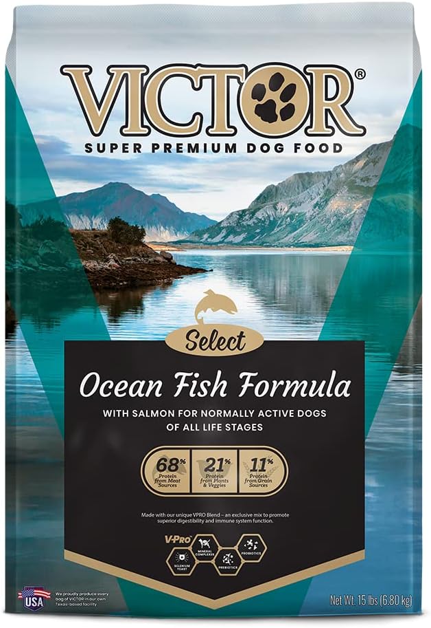 Victor Super Premium Dog Food Select Ocean Fish Formula