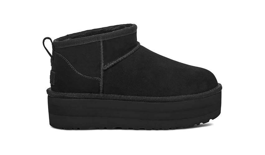 UGG Women's Classic Ultra Mini Platform Boot - 8 - Black