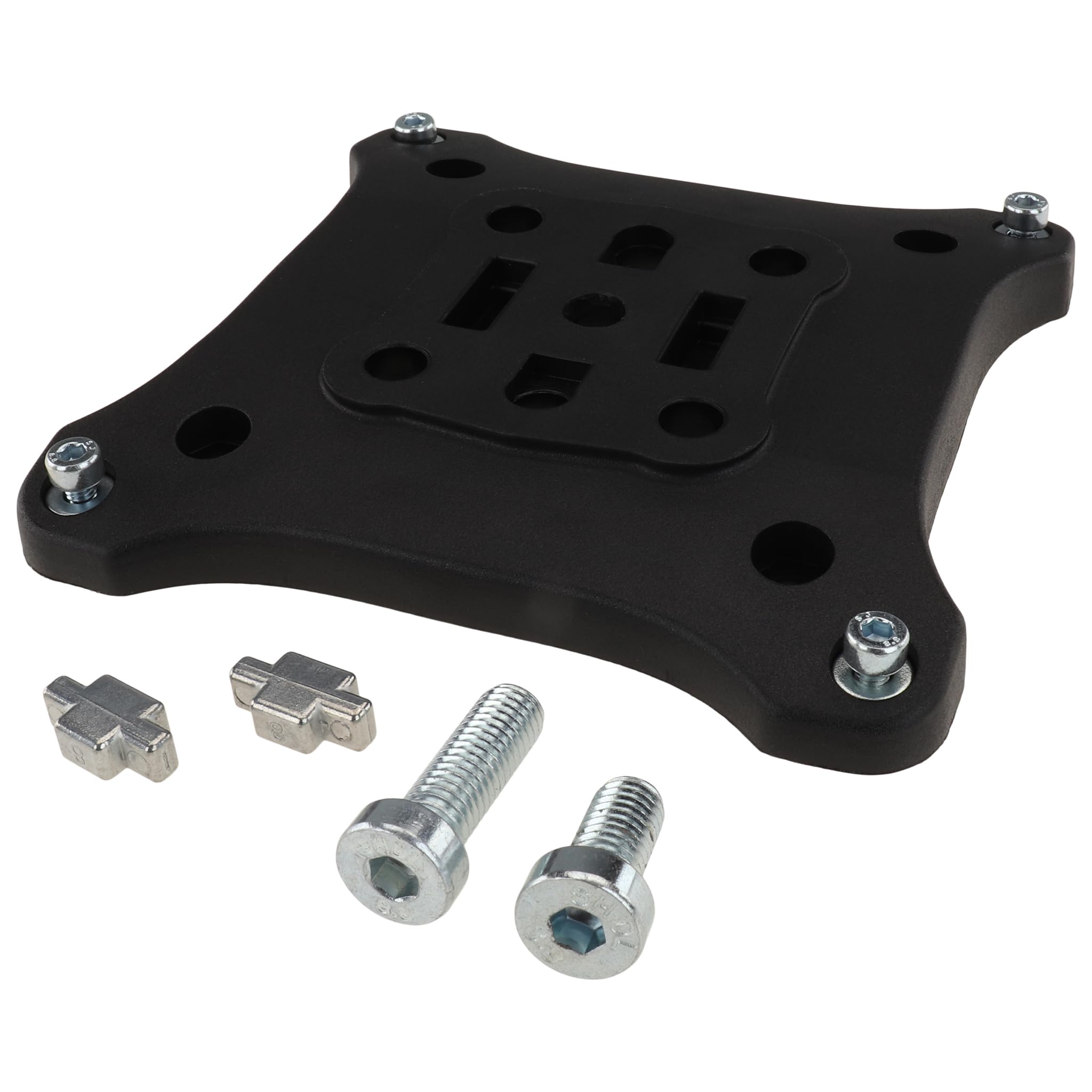 Plaque de support pour écran noir support moniteur pc plastique PA