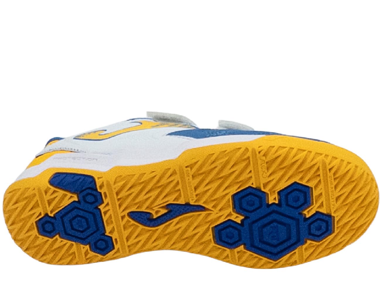 Joma CAJS2604INV Zapatilla Fútbol Sala Cancha JR Doble Autocierre Niños Royal/Blanco