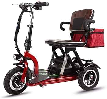 折りたたみ電動カート 緑色 約20kg 世界で唯一】指一本で折りたたみ！全自動折り畳み電動カート